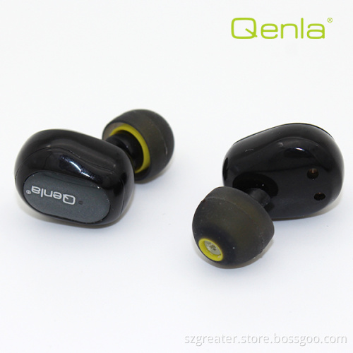 Mini true wireless bluetooth earphone ear buds,TWS bluetooth earphone earbuds tws with charging case for IOS/ Android devices